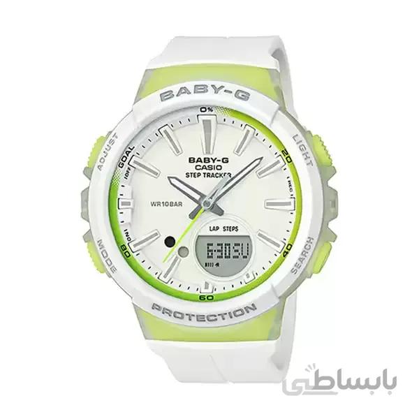 ساعت عقربه ای دیجیتال دخترانه - پسرانه CASIO ا Casio Watch BABY-G BGS-100-7A2DR