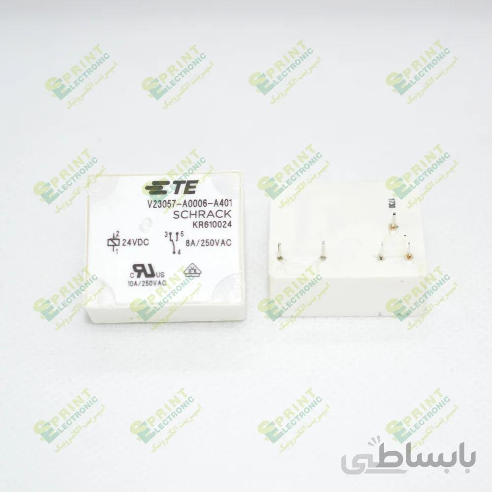رله 24 ولت 5 پایه خوابیده پایه برعکس V23057-A0006-A401
