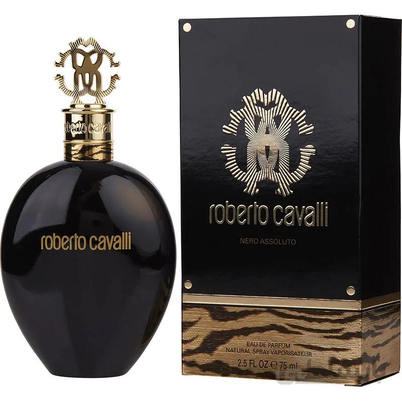 تستر ادو پرفیوم زنانه روبرتو کاوالی مدل Nero Assoluto حجم 75 میل ا Roberto Cavalli Nero Assoluto Tester Eau De Parfum For Women 75ml