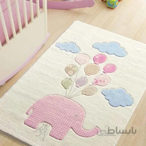 فرش اتاق کودک Confetti طرح فیل کد 71751