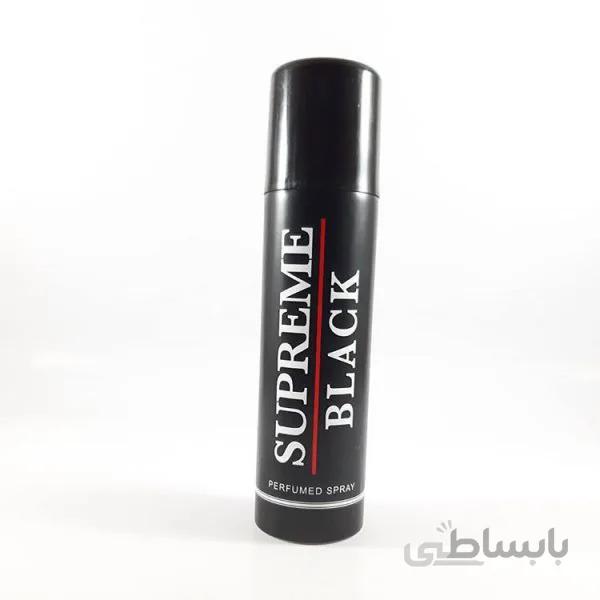 اسپری خوشبو کننده بدن(سوپرمن)SUPREME BLACK