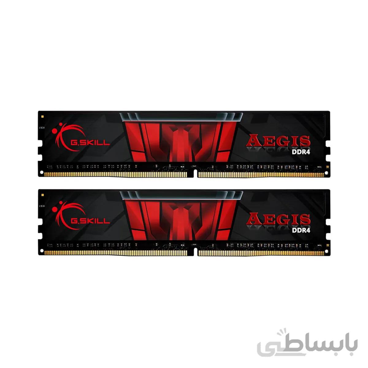 قیمت و خرید رم دسکتاپG-skill DDR4 3200Mhz مدل Aegis ظرفیت 16G ا RAM singel G-skill DDR4 3200Mhz model Aegis 16GB