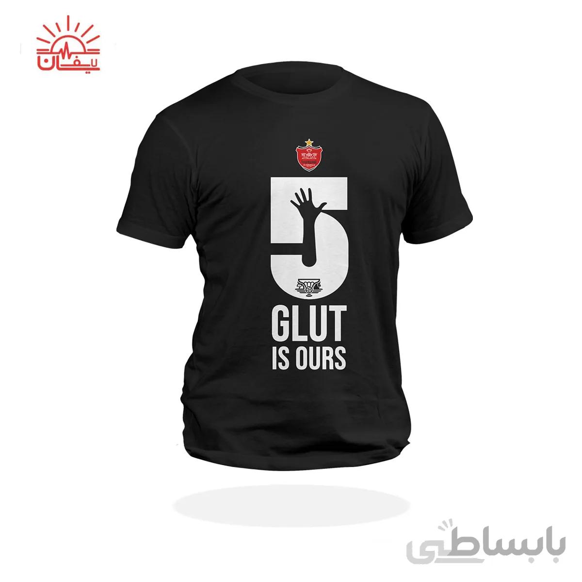 تیشرت پرسپولیس طرح گلات