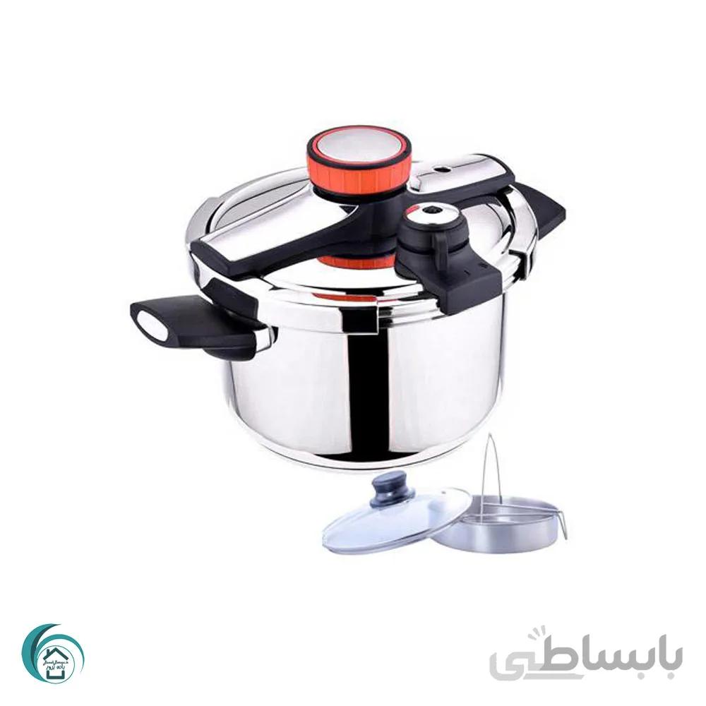 زودپز روگازی دوقلوی استیل یونیک