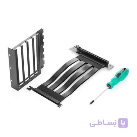 کابل و براکت نصب عمودی کارت گرافیک گرین PCI-E 3.0 x16