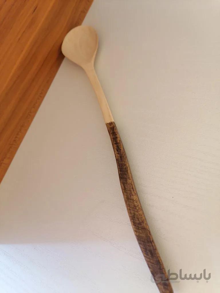 قاشق چوبی