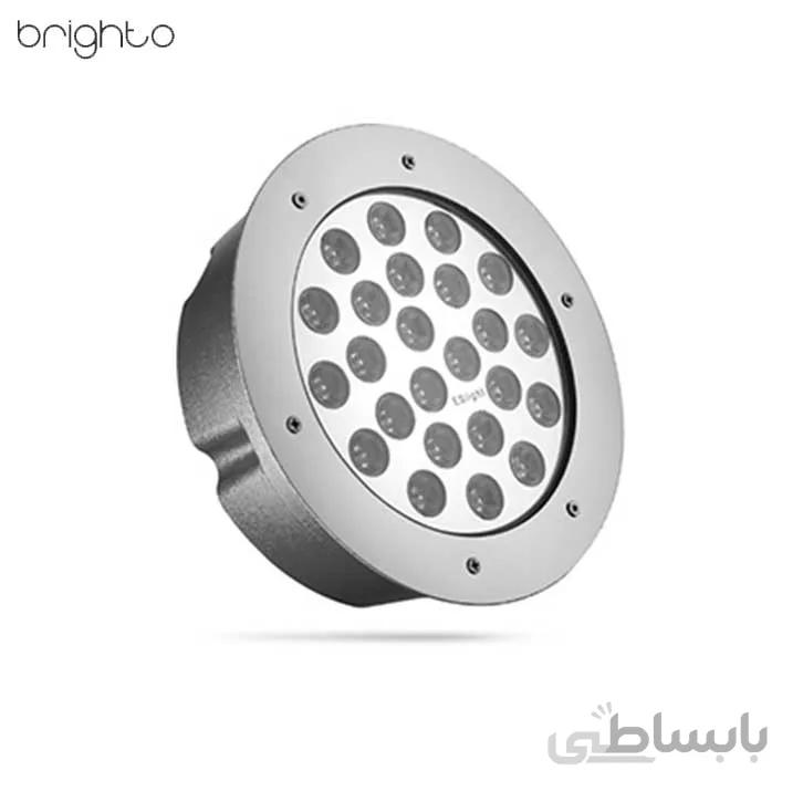 چراغ استخری 24 وات گرد Ip68 ارتقا صنعت