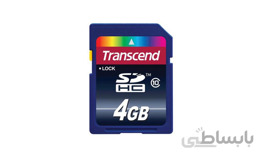 مموری 4 گیگ ترنسند sd