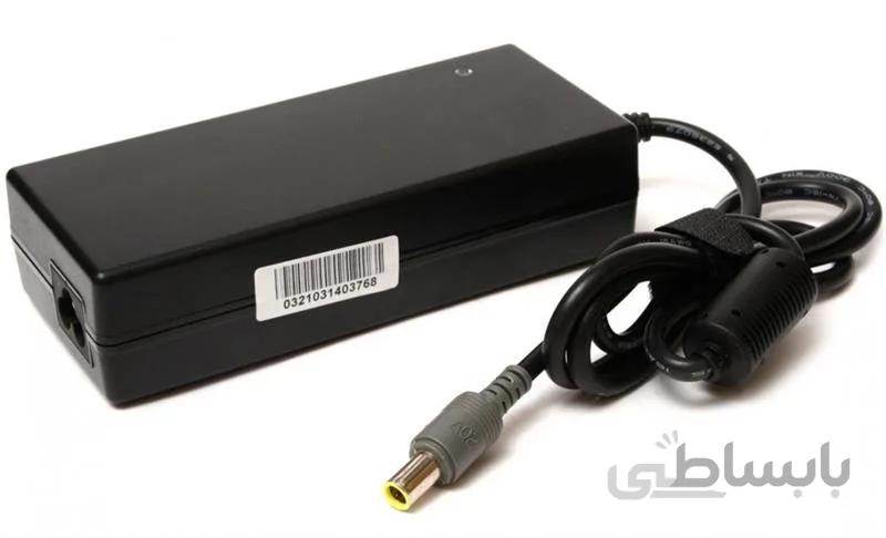 شارژر لپ تاپ لنوو 20 ولت 6.75 آمپر پین بزرگ ا Lenovo Laptop adapter 20 Volts 6.75 Ampere big pin