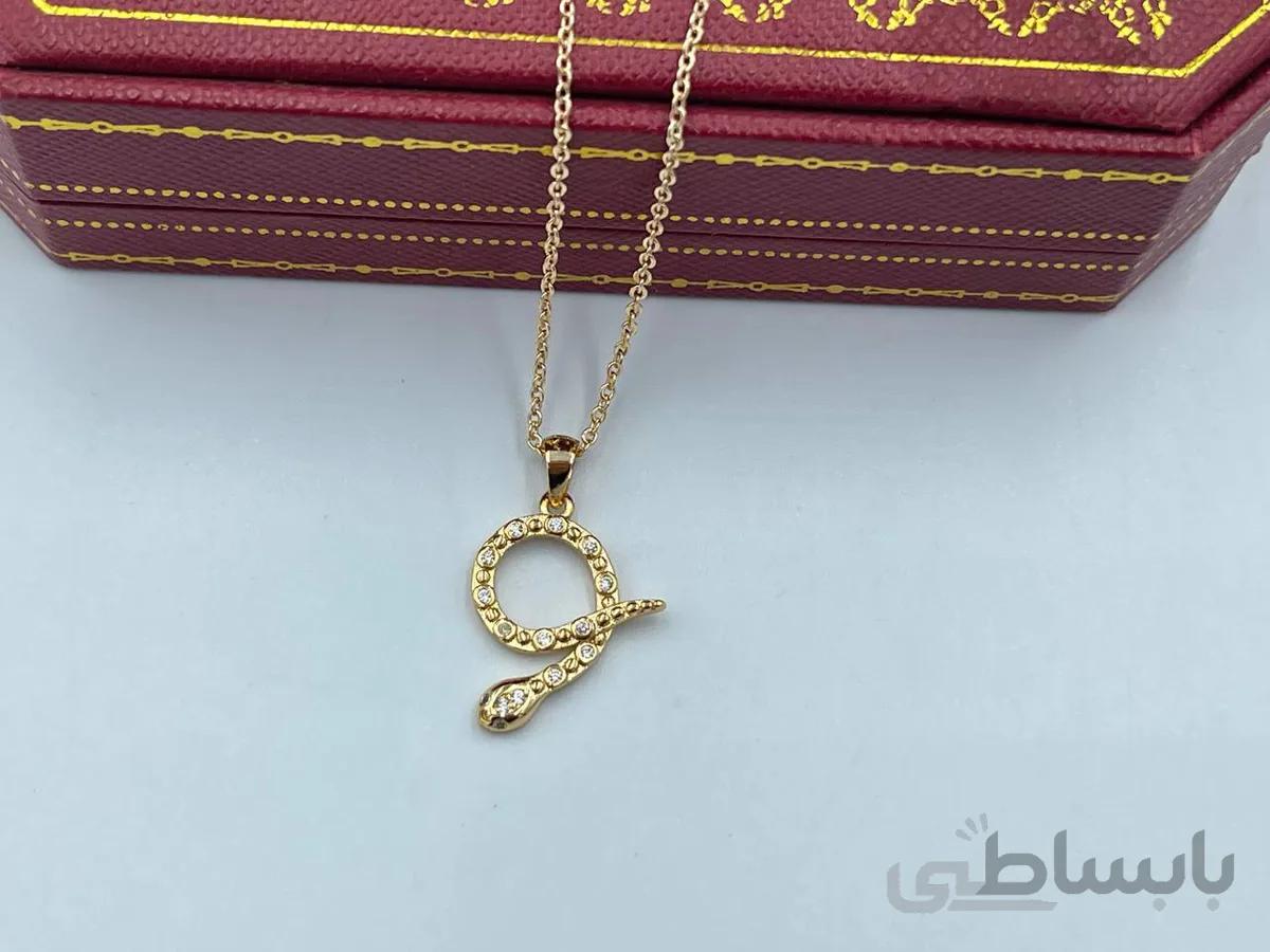 گردنبند مار ظریف