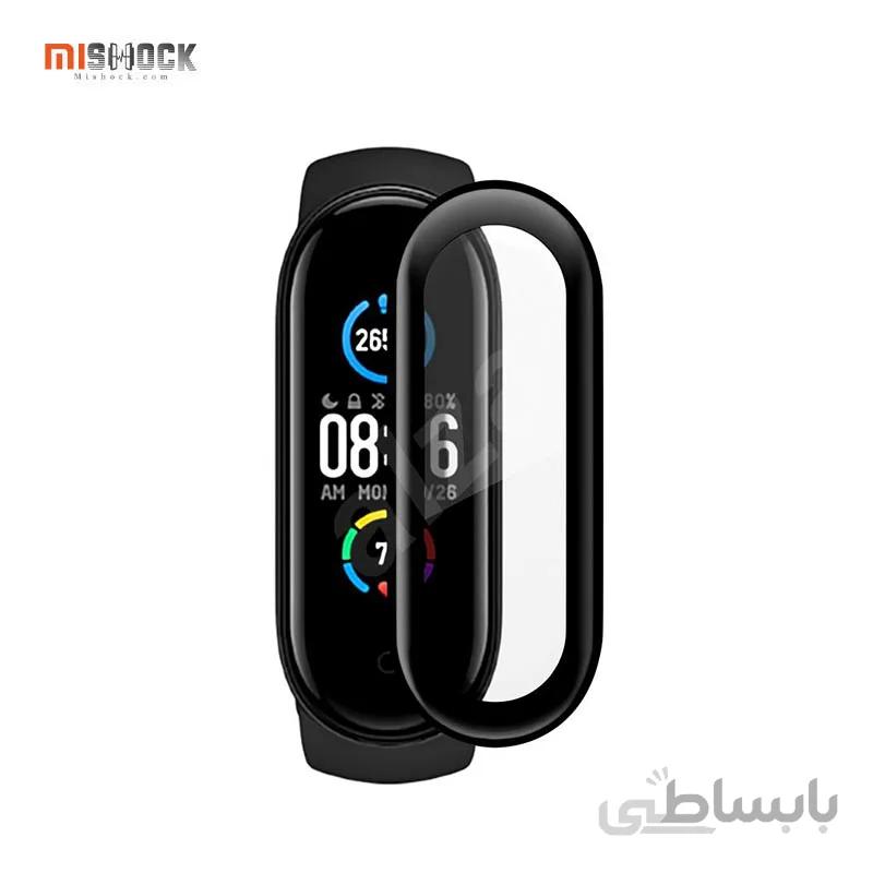 گلس مچ بند و ساعت هوشمند شیائومی مدل Mi Band 6 ا Mi Band 6 Glass