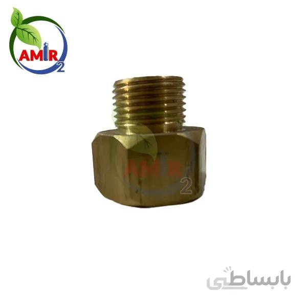 رابط برنجی شیر کپسول 2.5 به 2