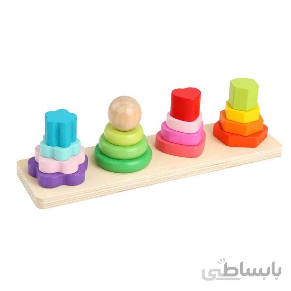 برج هوش چوبی 4 ستون مووانزی