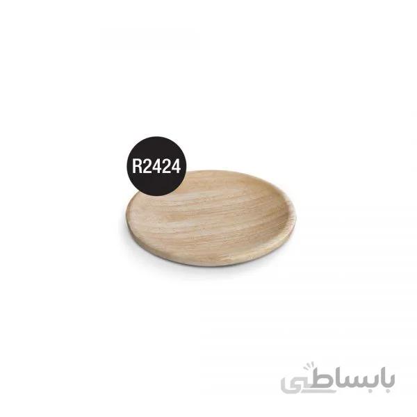 R2424 زیر لیوانی چوبی دایره متوسط