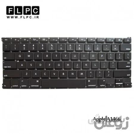 کیبورد لپ تاپ اپل Apple A1466 Laptop Keyboard مشکی-اینتر کوچک