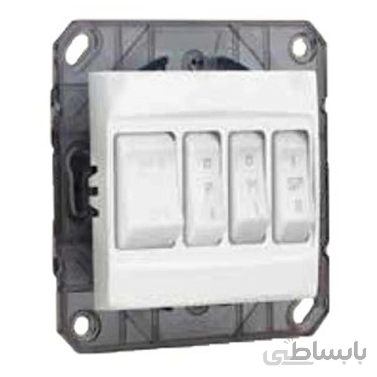 مکانیزم و صفحه کلید چهار پل پارت الکتریک مدل آذین ا Mechanism and screen The key to four bridges Part Electric Azin model