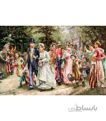نخ و نقشه تابلو فرش طرح فرانسوی کد 197