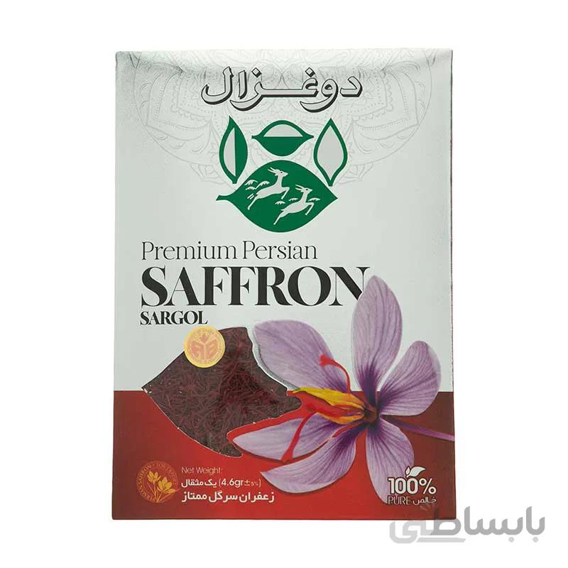 زعفران دو غزال 4.6 گرم