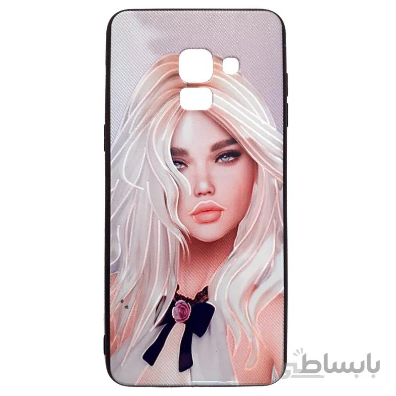 قاب طرح دار سامسونگ A8 2018 کد 11