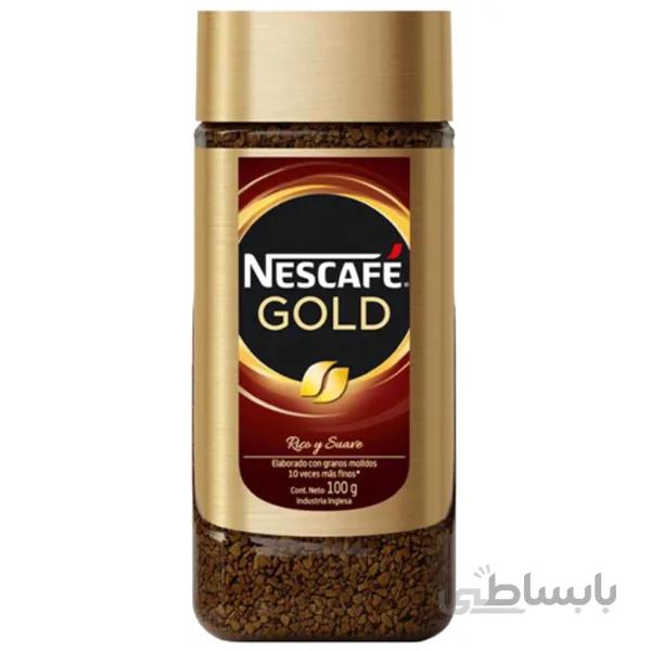 قهوی فوری نسكافه گلد اورجینال 100 گرم ا Nescafe Gold Instant Brown 100 g