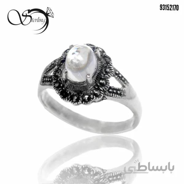 انگشتر نقره زنانه با نگین در نجف