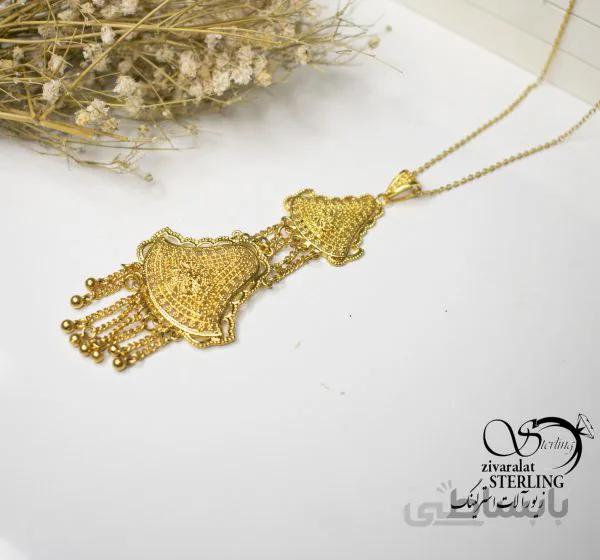 گردنبند زنانه کلکته آویز