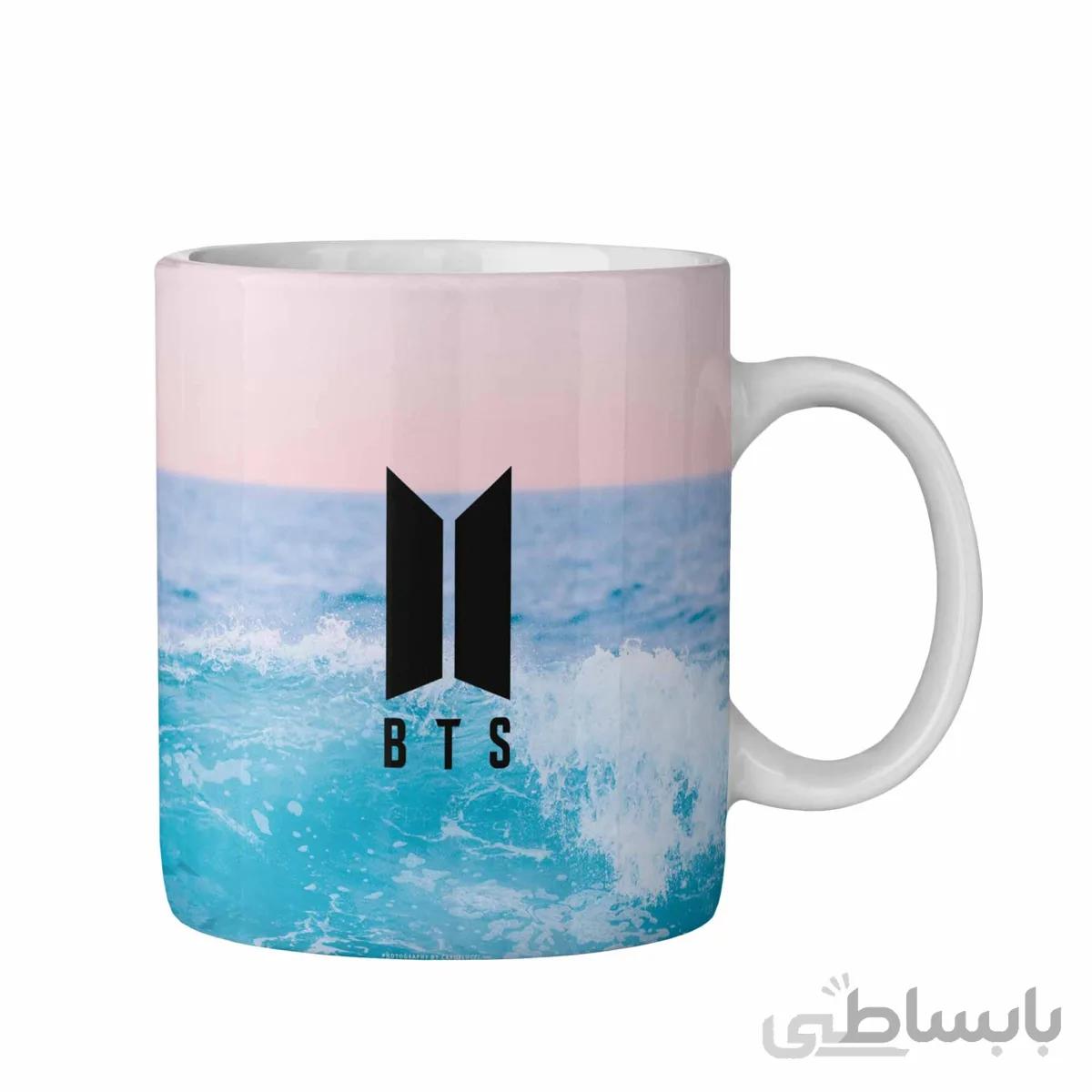 ماگ طرح بی تی اس BTS