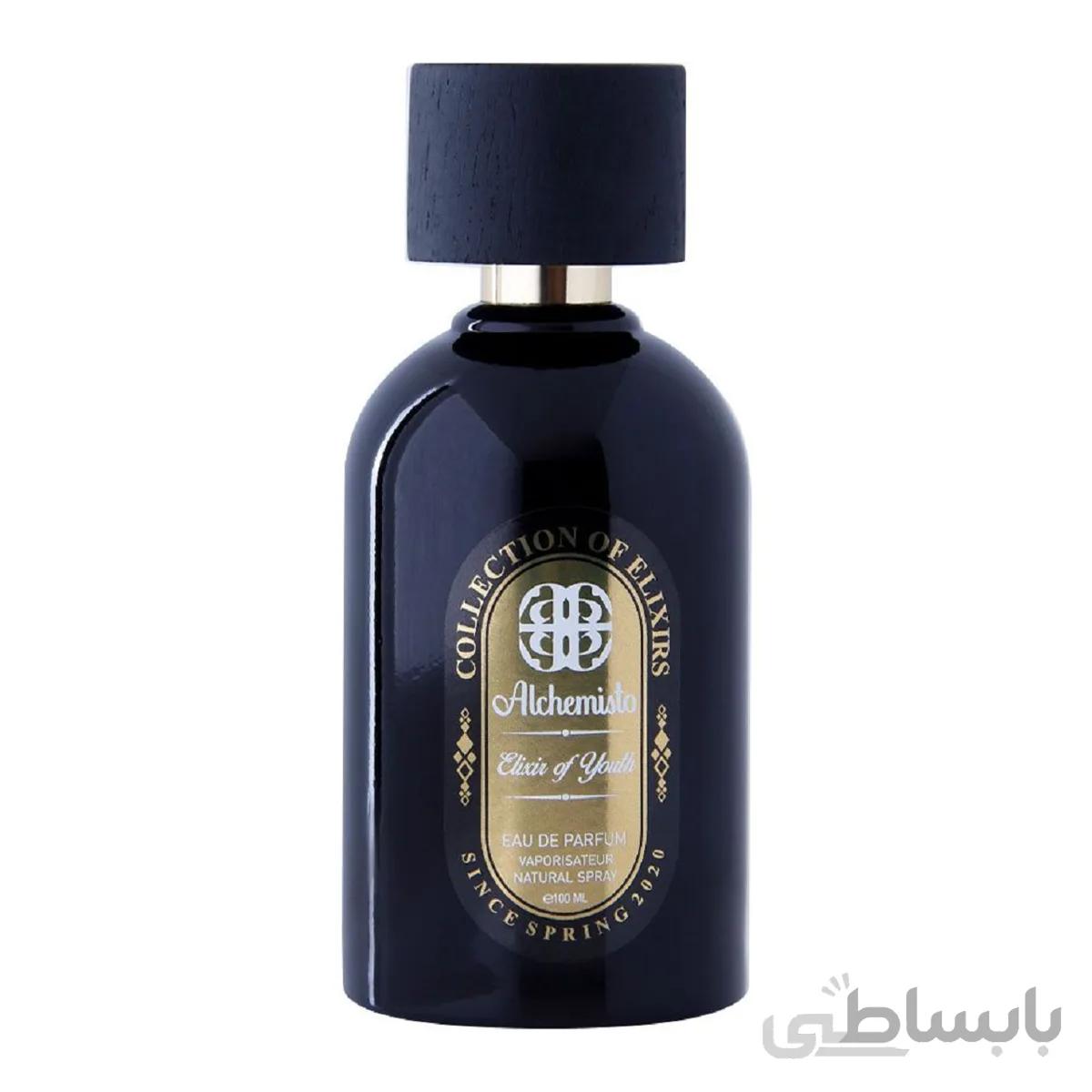 ادوپرفیوم زنانه آلکمیستو مدل ELIXIR OF YOUTH