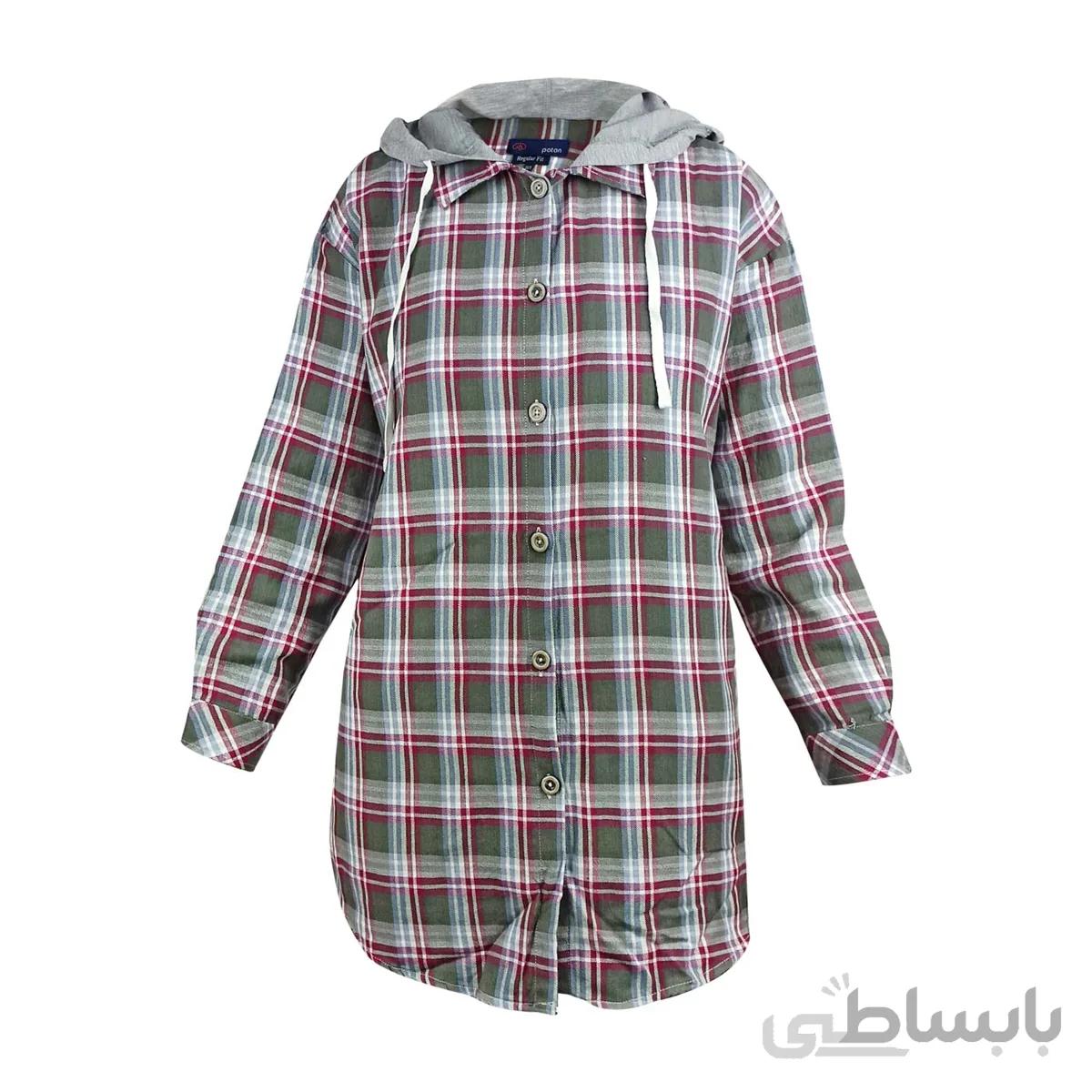 شومیز کلاهدار