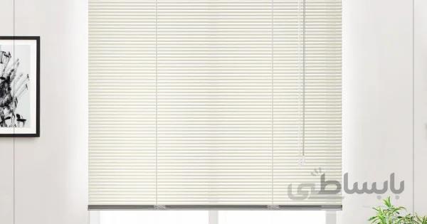 پرده کرکره فلزی 1.6 سانتی‌متر ساده کد 16115