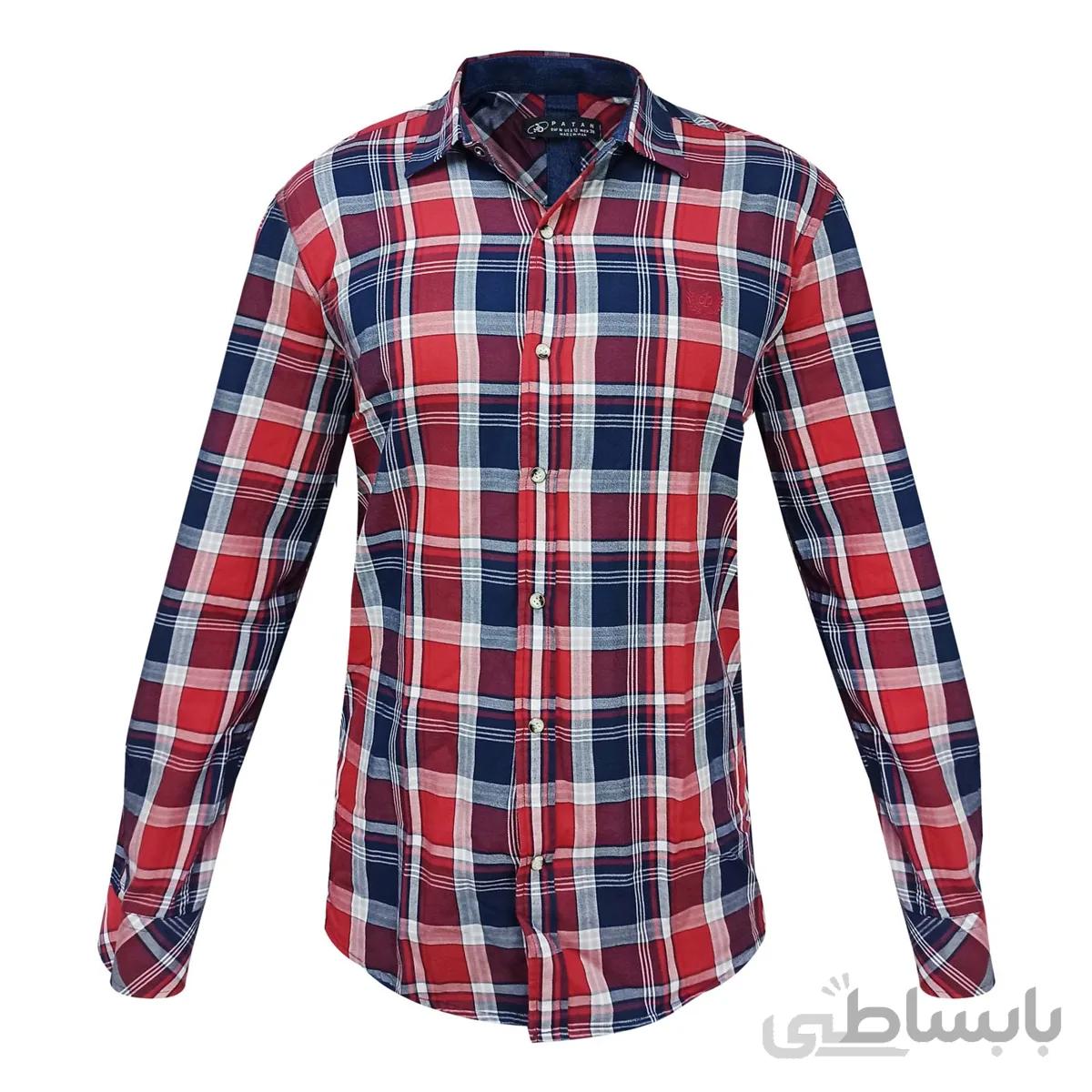 پیراهن آستین بلند مردانه کد 601500