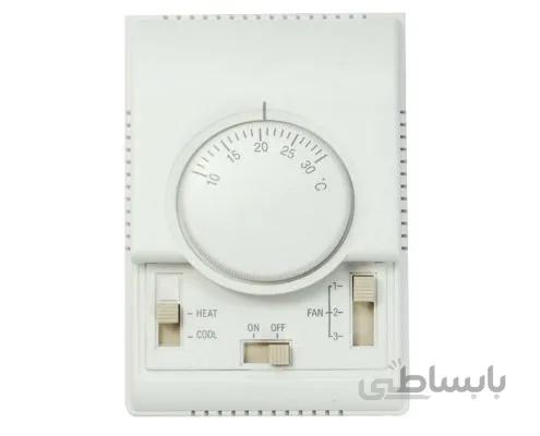 ترموستات هانیول مدل T6373B1130 ا ترموستات فن کوئل سقفی سه دور دو فصل آنالوگ هانیول مدل T6373B1130 اصلی