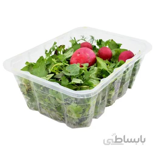 سبزی خوردن شسته شده درجه یک - 1 بسته