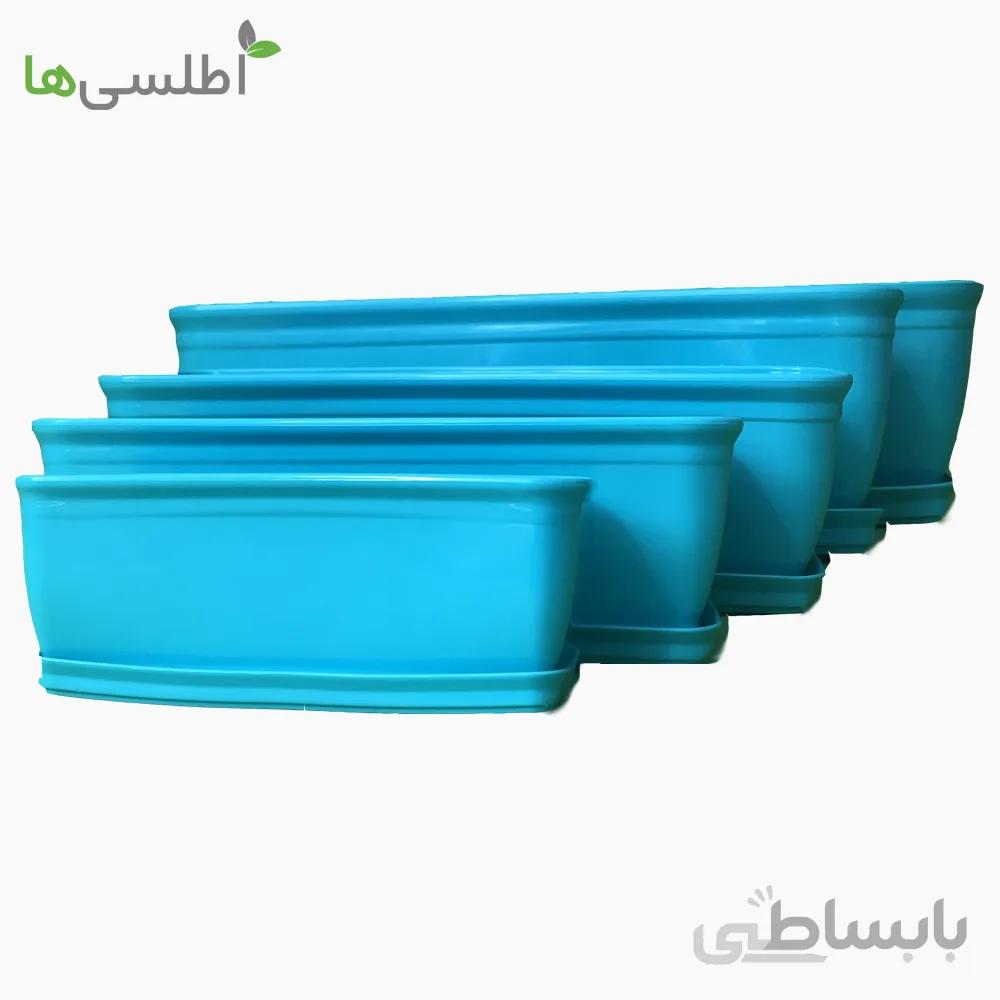 گلدان و زیر گلدان مستطیل
