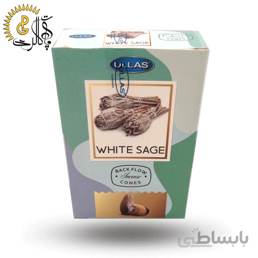 عود آبشاری معطر مدل WHITE SAGE کد 1510