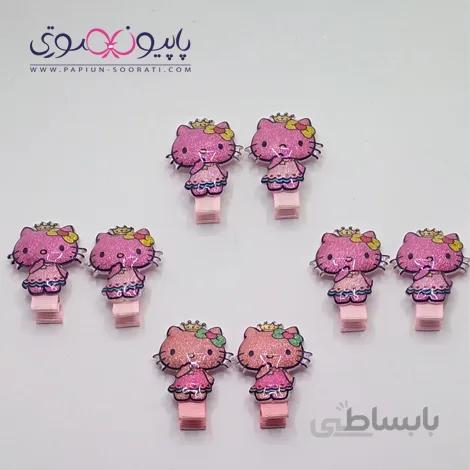 گیره مو انبری بچه گانه مدل کیتی