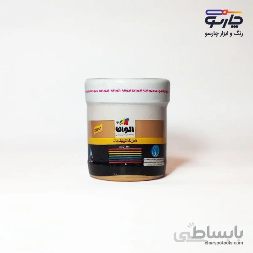 رنگ اکرلیک طلایی 250cc الوان کد592