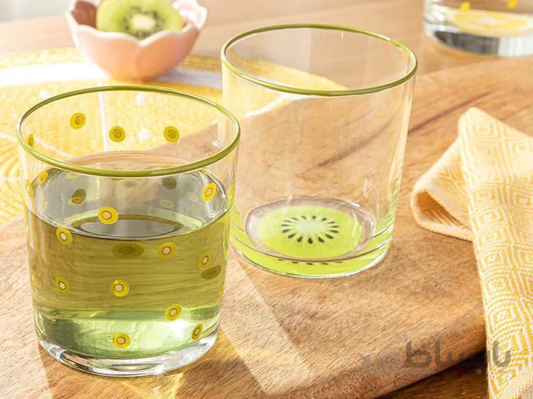 ست ۲ عددی لیوان انگلیش هوم طرح Kiwi