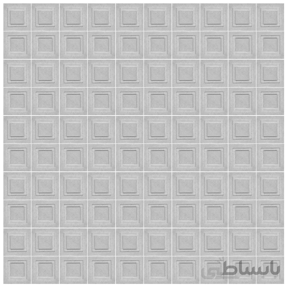 دیوارپوش تندیس و پیکره شهریار مدل امای کد W1010 16 بسته 100 عددی