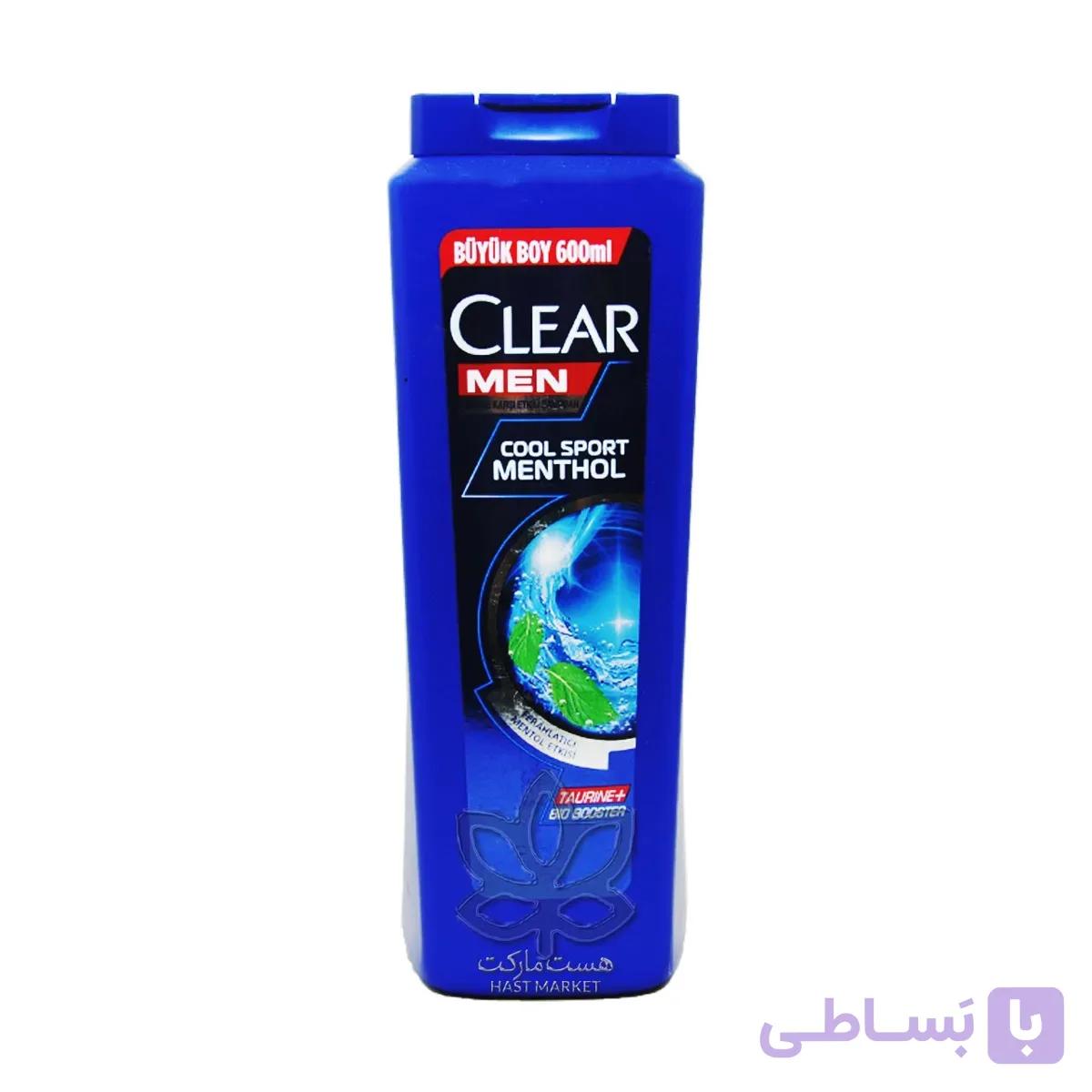 شامپو ضد شوره خنک کننده منتول ۶۰۰ میل کلییر – clear