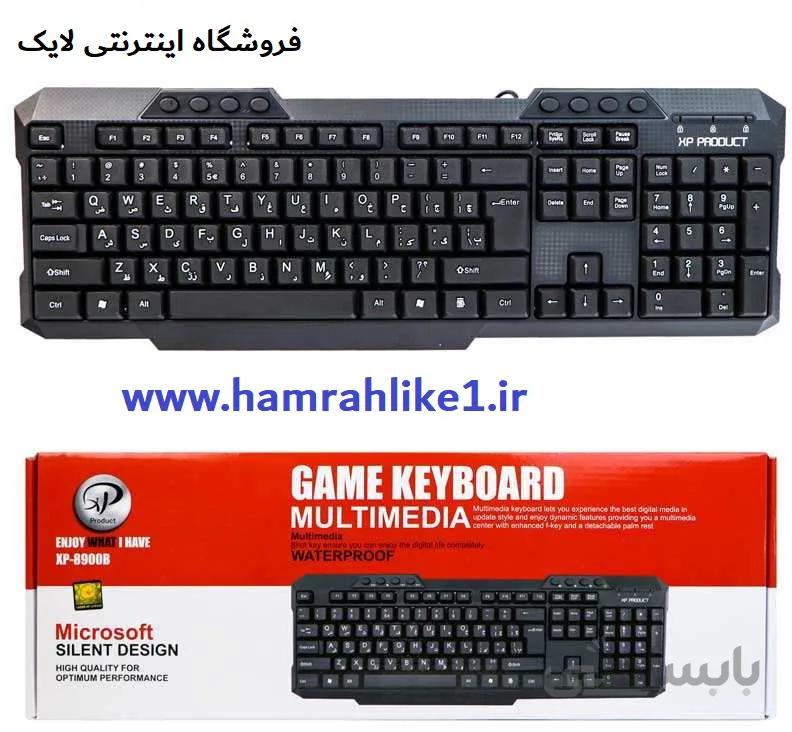 کیبورد باسیم XP Product مدل XP-8900E-مشکی