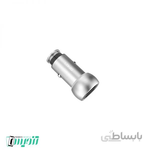 شارژر فندکی الدینیو مدل C401 به همراه کابل تبدیل لایتنینگ