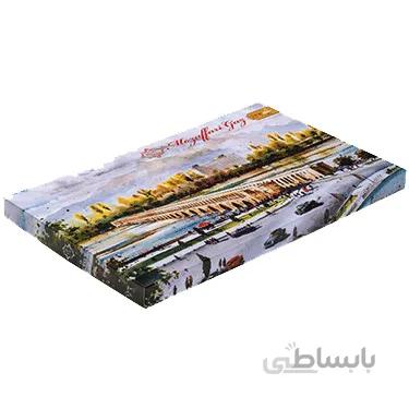 گز آردی مخلوط 33%مظفری عسلی شیرخشتی کدG-155