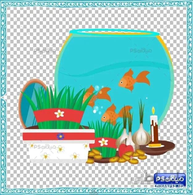وکتور سفره هفت سین گرافیکی