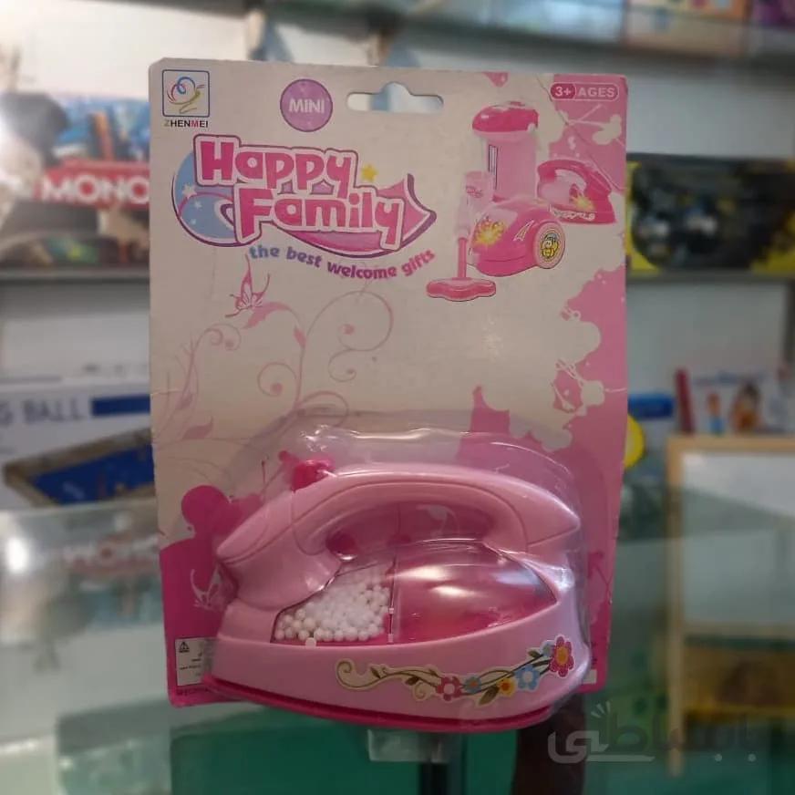 اتو باتری خور خانواده شاد ا Happy family Iron Toy