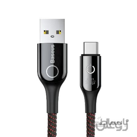 کابل تبدیل USB به USB-C باسئوس مدل CATCD-01 طول 1 متر