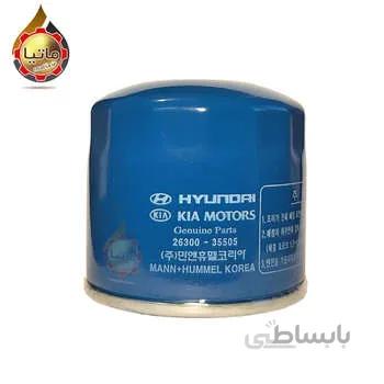 فیلتر روغن خودرو هیوندای جنیون پارتز مدل 35505 26300 مناسب انواع هیوندای و کیا
