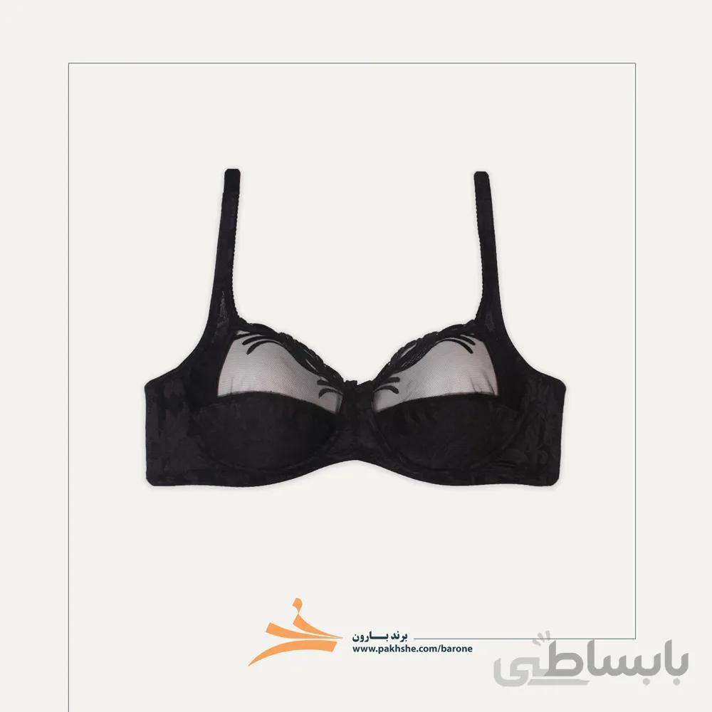 سوتین مشکی کاپ دی بالا تور برند بارون کد 4030