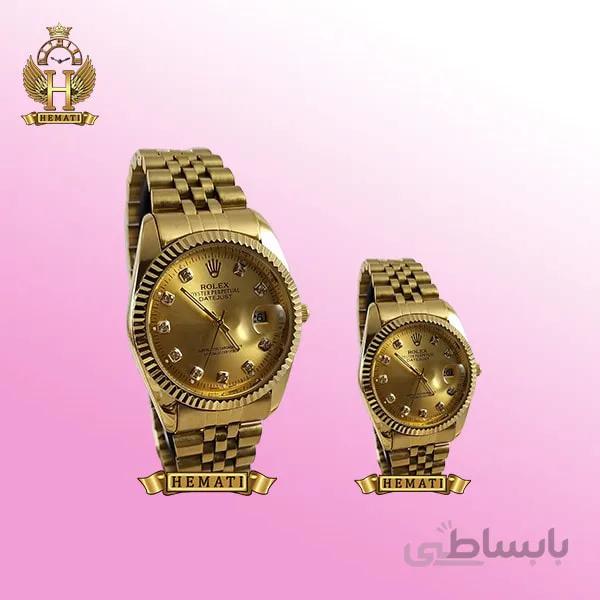 ساعت ست مردانه و زنانه رولکس دیت جاست RODJC100