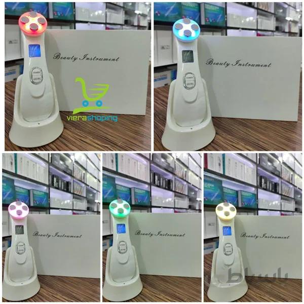 دستگاه 5 کاره ماساژور EMS اولتراسونیک RF درمان با نور RF EMS LED